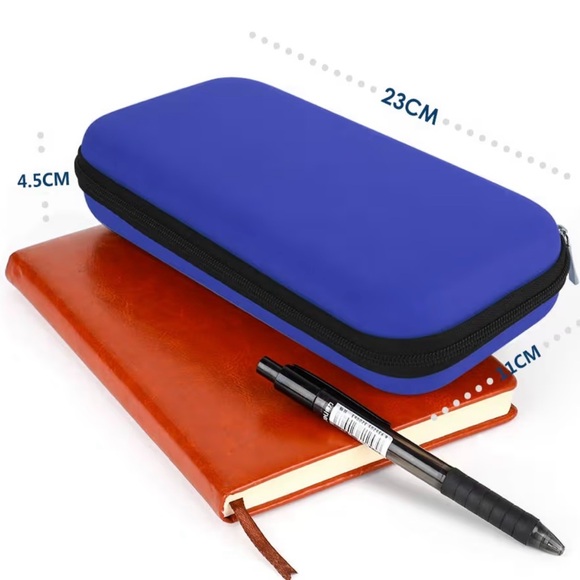 Blue Simpeak Hard Shell Travel Carrying Case for Nintendo Switch Lite - Picture 5 of 5
